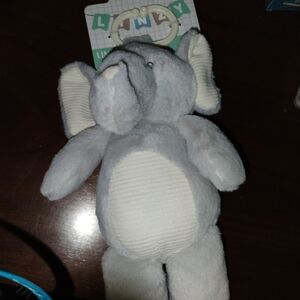 Gray Elephant Stuffed Animal Toy